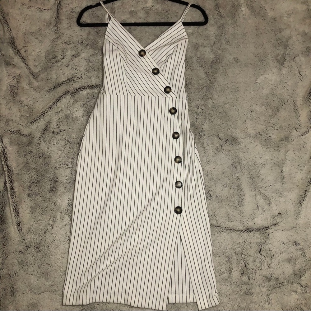 striped dress